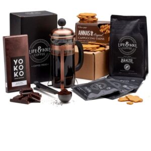 Luxury Cafetiere and Treats Box